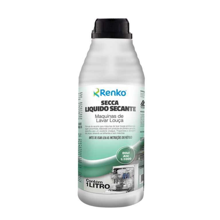 SECANTE SECCA PARA MÁQUINA DE LAVAR LOUÇAS 1LT – RENKO