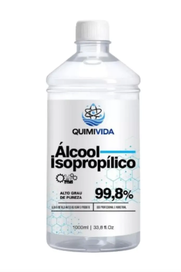 ÁLCOOL ISOPROPÍLICO 1LT – QUIMIVIDA – AI99P1L