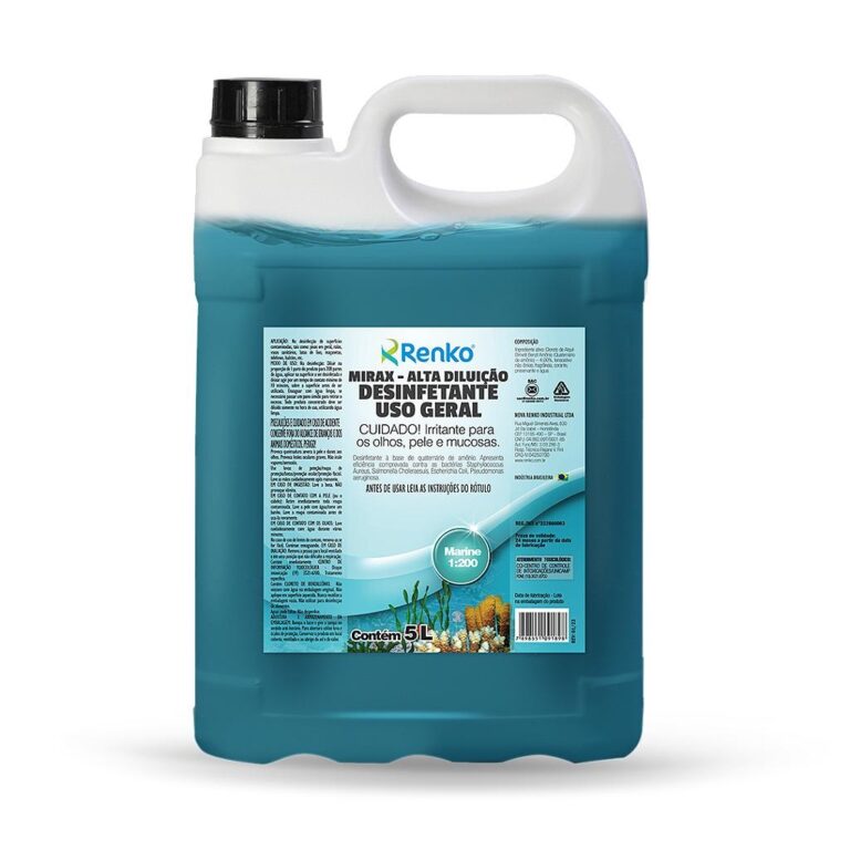 MIRAX DESINFETANTE DE ALTA DILUIÇÃO MARINE 5LT – RENKO