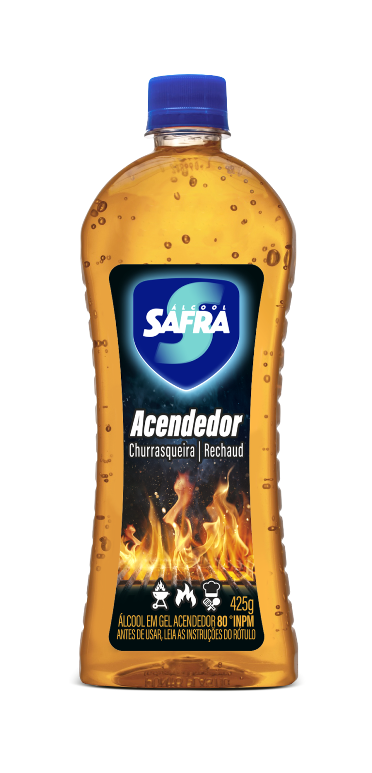 ÁLCOOL ACENDEDOR GEL 80° INPM – 4.8KG – SAFRA – 090114